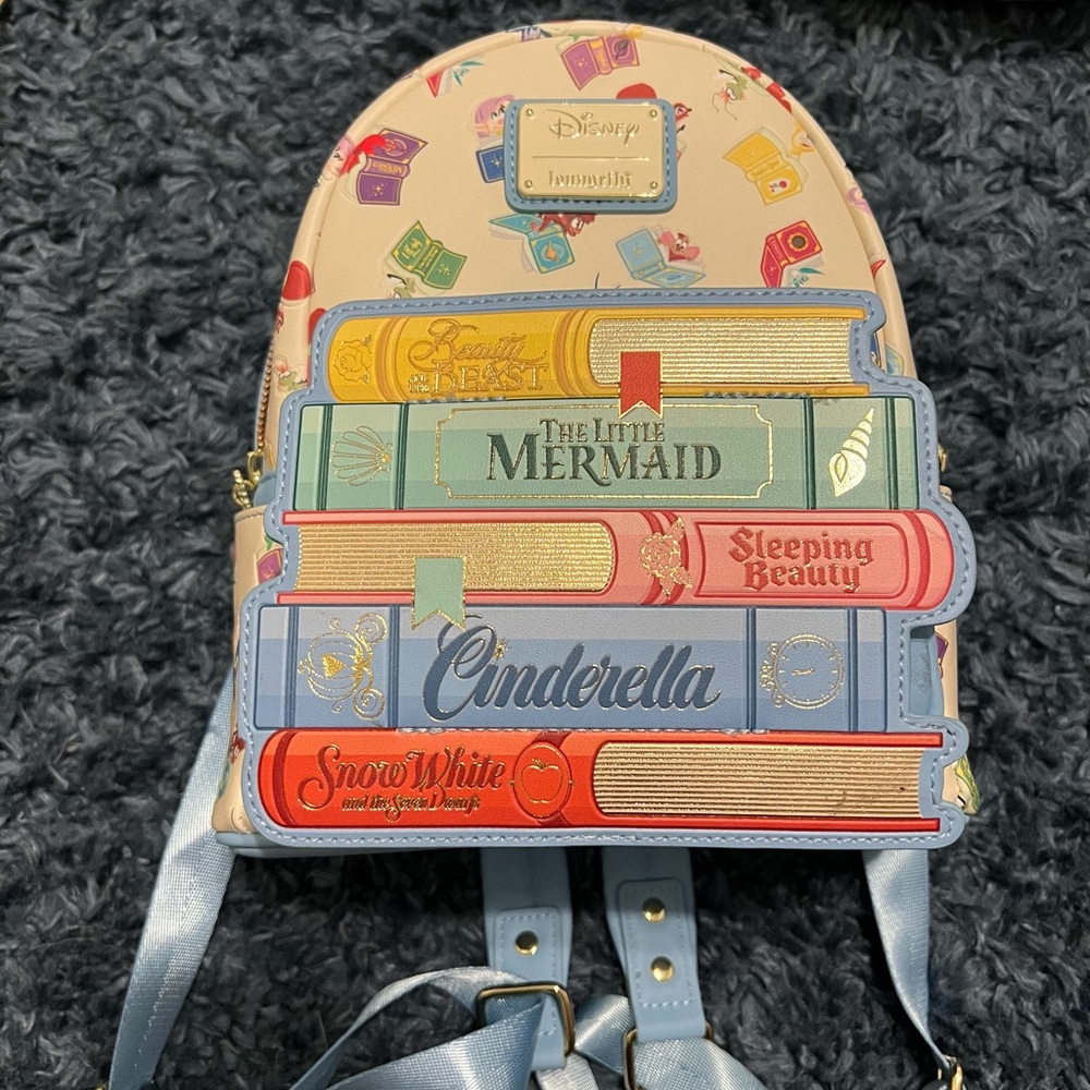 Loungefly Disney Book-Themed Backpack